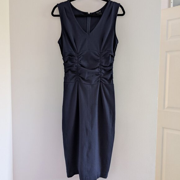Club Monaco navy blue sheath dress - Picture 1 of 11